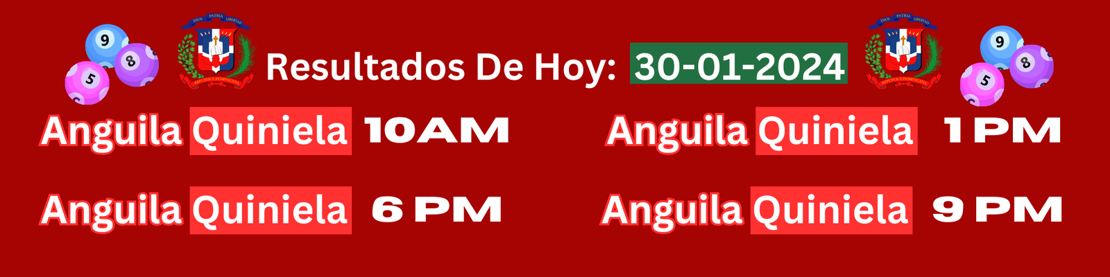 Anguila Quiniela header - 17-01-2024