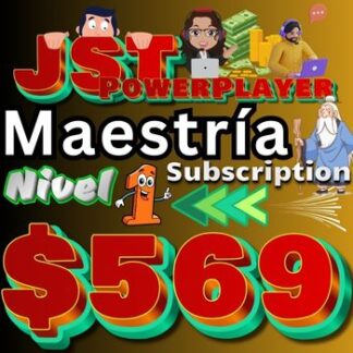 Esta es una miniatura de precios para el JSTpowerPLAYER Maestria nivel 1.