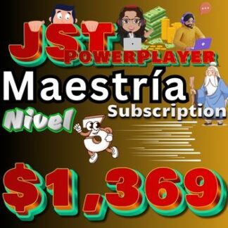 Esta es una miniatura de precios para el JSTpowerPLAYER Maestria nivel 3.