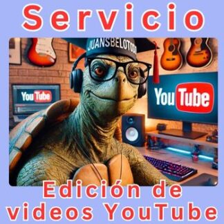 Servicio de edición de videos de YouTube de JST